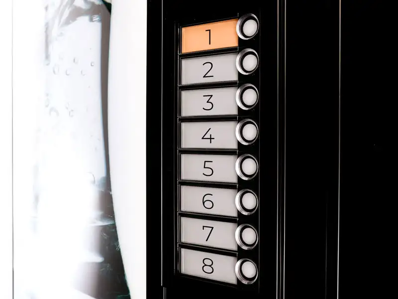 SP20 Snackautomat Tasten