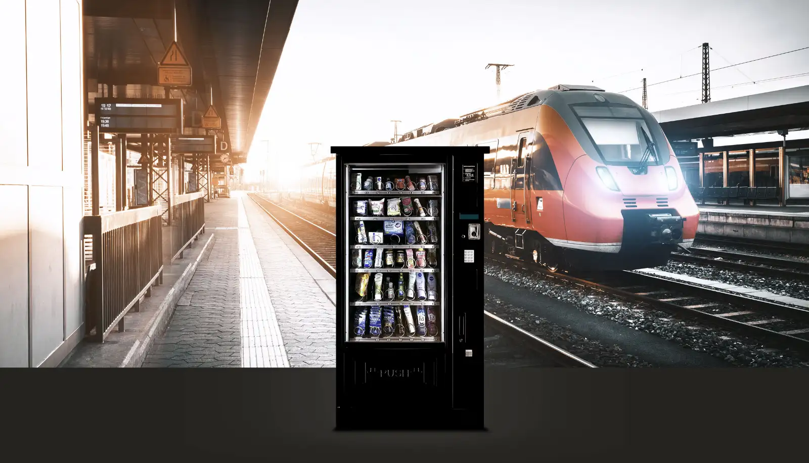 SP80 Snackautomat Bahnhof SP80 Snackautomat Bahnhof